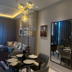 601| 1 BHK |Canal & Bay View| DAMAC Maison Prive | Royal Montania Holiday Homes